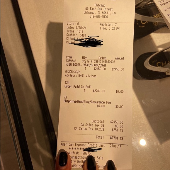 Chanel Interlocking CC Logo Ridding Boot - Picture 4 of 4